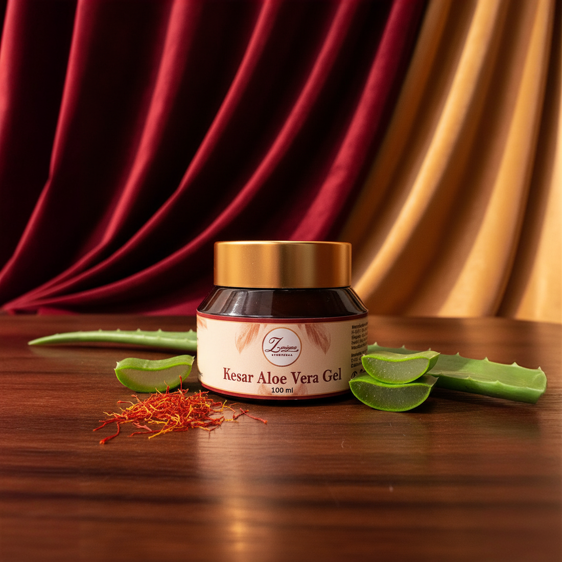Kesar Aloe Vera Gel – Skin Brightening, Hydrating, Anti-Aging Multi-use Gel